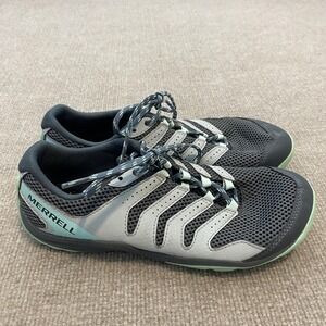 Merrell Shoes Womens Size 9.5 Gray Barefoot 2 Mesh Trail Running Sneakers J19978